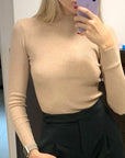 Turtleneck Pullovers Sweaters
