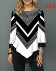 O-Neck Floral Printing Top