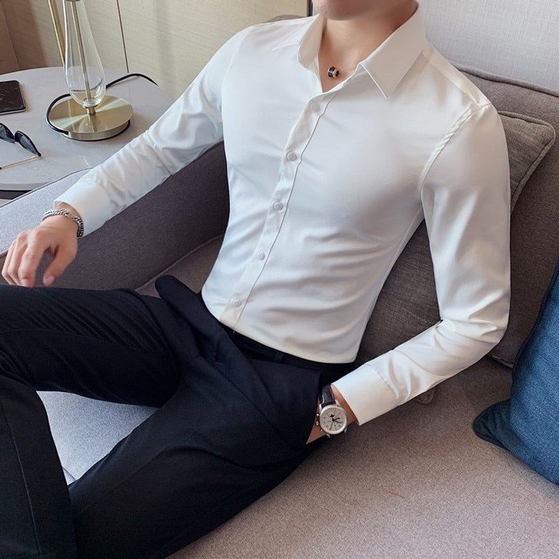 British Style Long Sleeve Shirt