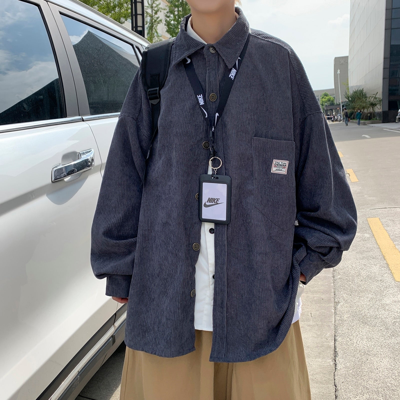 Korean Style Long Sleeve Shirt