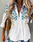 Long-Sleeved Printed Shirt