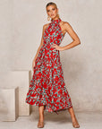 Summer Polka Dot Long Dresses