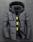 Warm Solid Color Hooded Jackets