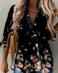Long-Sleeved Printed Shirt