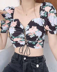 Floral Print Tops