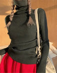 Turtleneck Casual Soft Knit Sweater