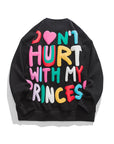 Colorful Foaming Printing Sweatshirt
