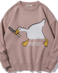 Cotton Casual Pullover Sweater