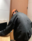Colorful Foaming Printing Sweatshirt