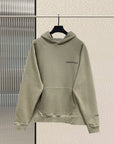 Oversized Letters Print Hoodie