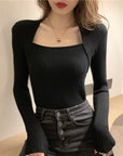 Sexy Knitwear Sweater Tops