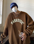 Letter Printed Korean Style Sweatshirts
