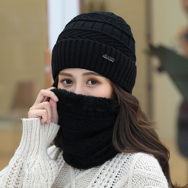 Balaclava Women's Knitted Hat