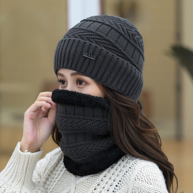 Balaclava Women's Knitted Hat