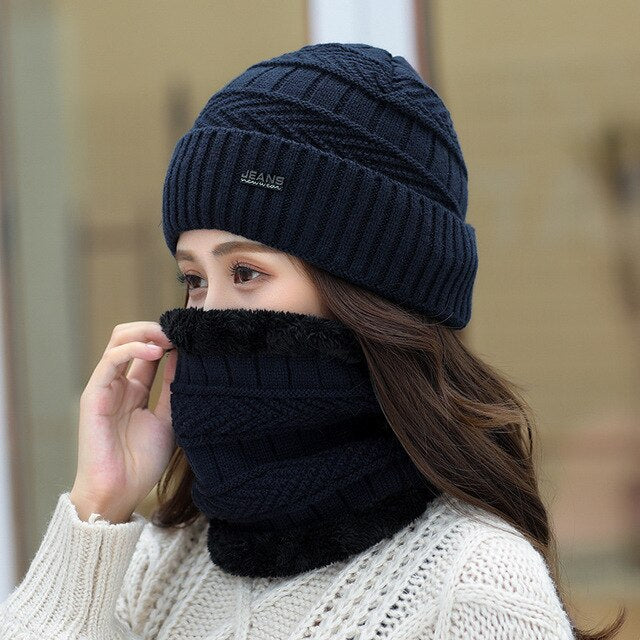 Balaclava Women's Knitted Hat