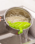 Retaining Rice Tool Snap-on Leaf Shape