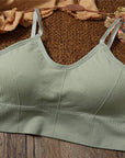 Women Tank Crop Top Seamless