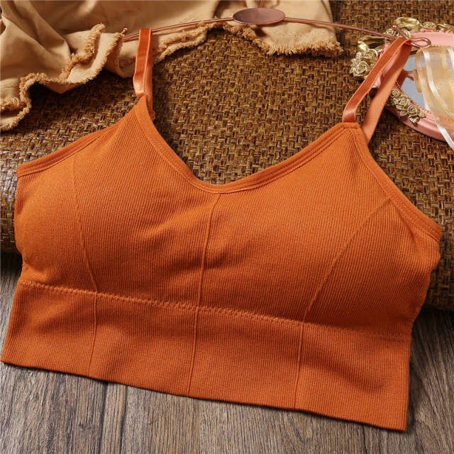 Women Tank Crop Top Seamless