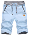 summer solid casual shorts