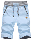 summer solid casual shorts