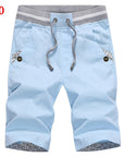 summer solid casual shorts