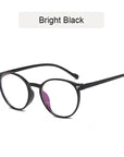 Retro Plastic Round Computer Glasses