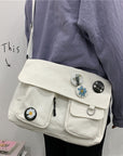 Canvas Diagonal Cross Bag