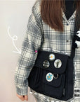 Canvas Diagonal Cross Bag