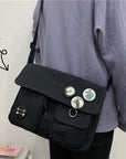 Canvas Diagonal Cross Bag
