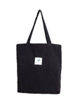 MABULA Casual Foldable Corduroy Shopping Bag
