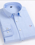Casual Pure Cotton Oxford Mens Shirts