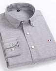 Casual Pure Cotton Oxford Mens Shirts
