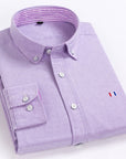 Casual Pure Cotton Oxford Mens Shirts