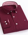 Casual Pure Cotton Oxford Mens Shirts