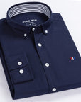 Casual Pure Cotton Oxford Mens Shirts