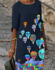 Fashion casual plus size dress