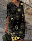 Fashion casual plus size dress