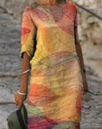 Fashion casual plus size dress