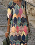 Fashion casual plus size dress
