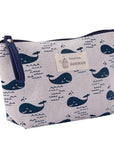 Soft Canvas Bear Tree Print Pattern Women Travel Bag