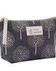 Soft Canvas Bear Tree Print Pattern Women Travel Bag