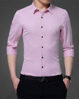 New Long Sleeve Shirt Men Clothes