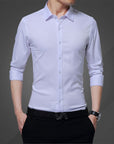 New Long Sleeve Shirt Men Clothes