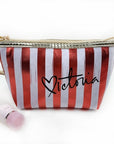 Waterproof Laser Cosmetic Bags Women