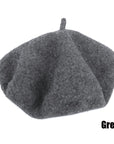 French Artist Warm Wool Winter Beanie Hat