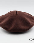 French Artist Warm Wool Winter Beanie Hat