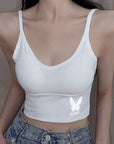Women Tank Crop Top Seamless