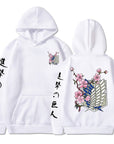 Japanese Anime Graphic Hoodies Men