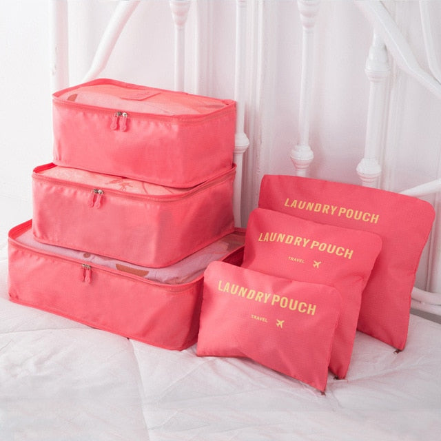 6 PCS Travel Storage Bag