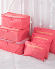 6 PCS Travel Storage Bag